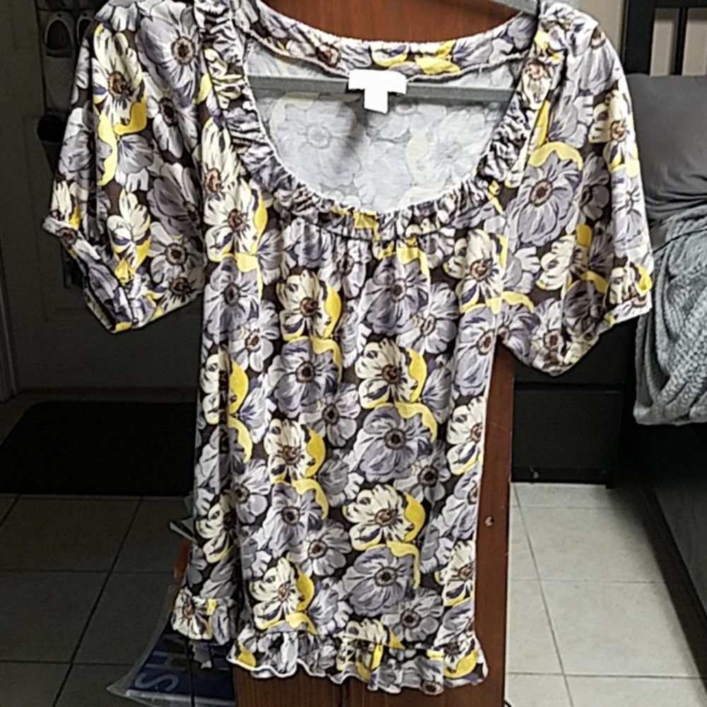 Loft Floral Top